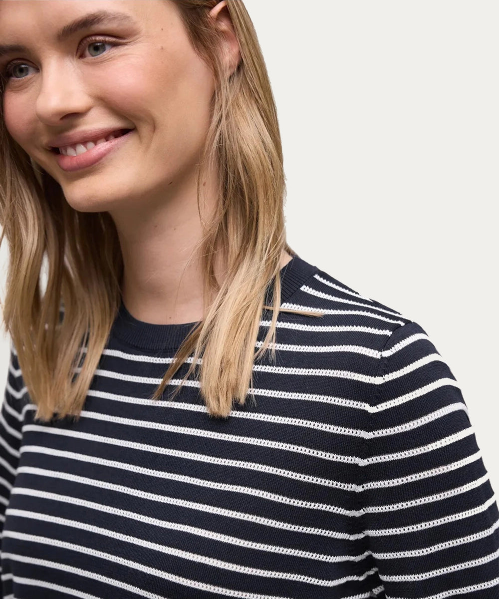 Comfort Fit Striped Top