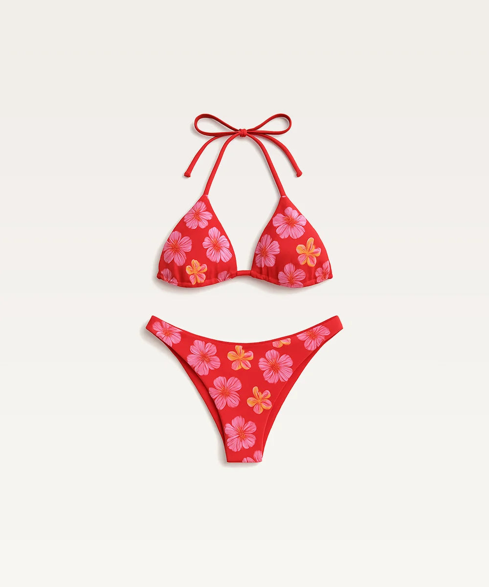 Floral Bikini Set Bathing Suits