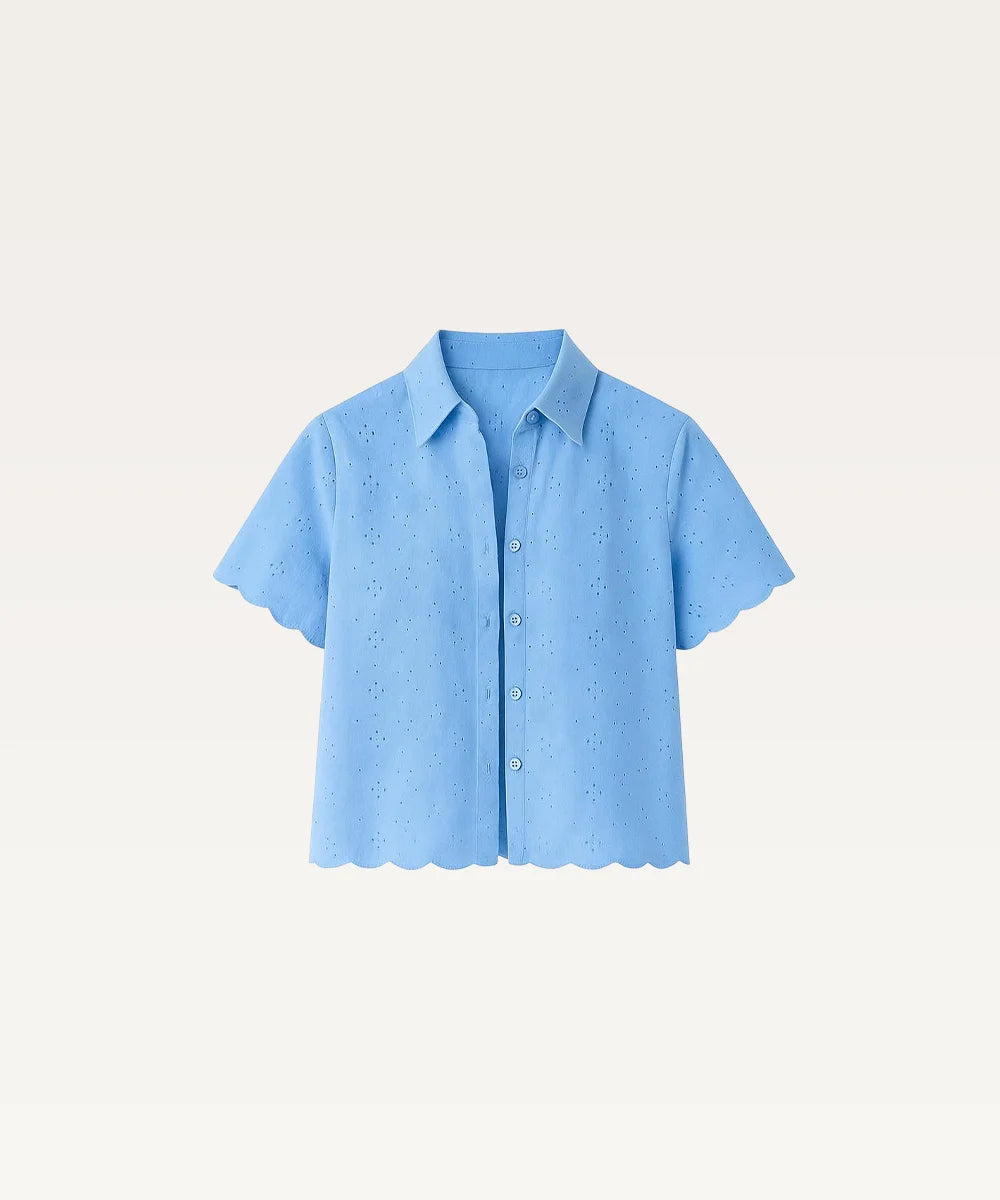 Women Embroidered Casual Shirt