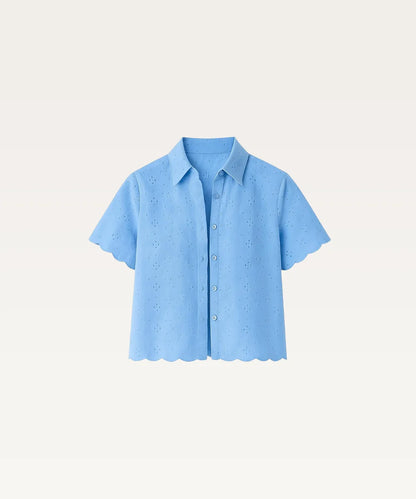 Women Embroidered Casual Shirt
