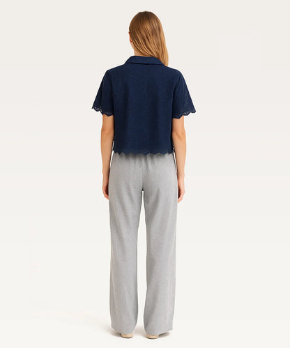 Women Collar Casual Shirt