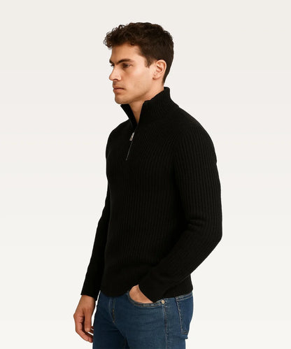 Men High Neck Sweater