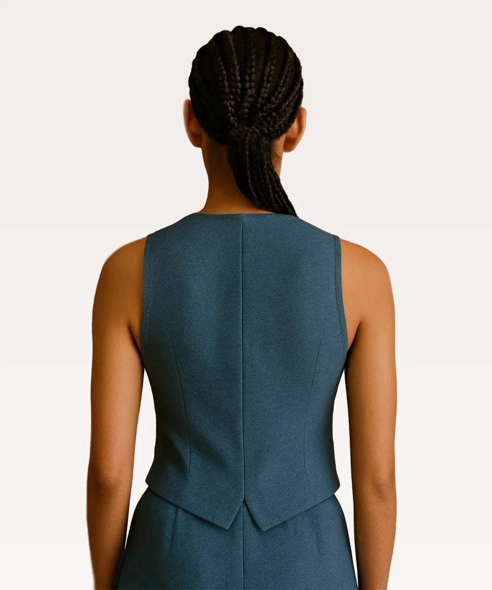 Round Neck Waistcoat
