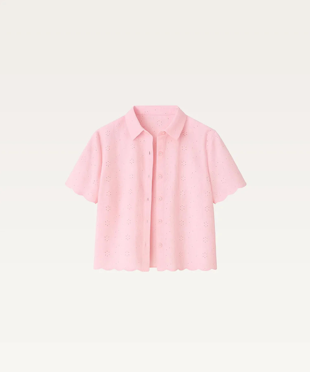 Women Embroidered Casual Shirt