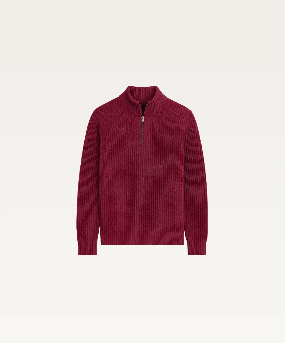 Men High Neck Sweater