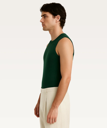 Men Sleeveless Cotton T-shirt