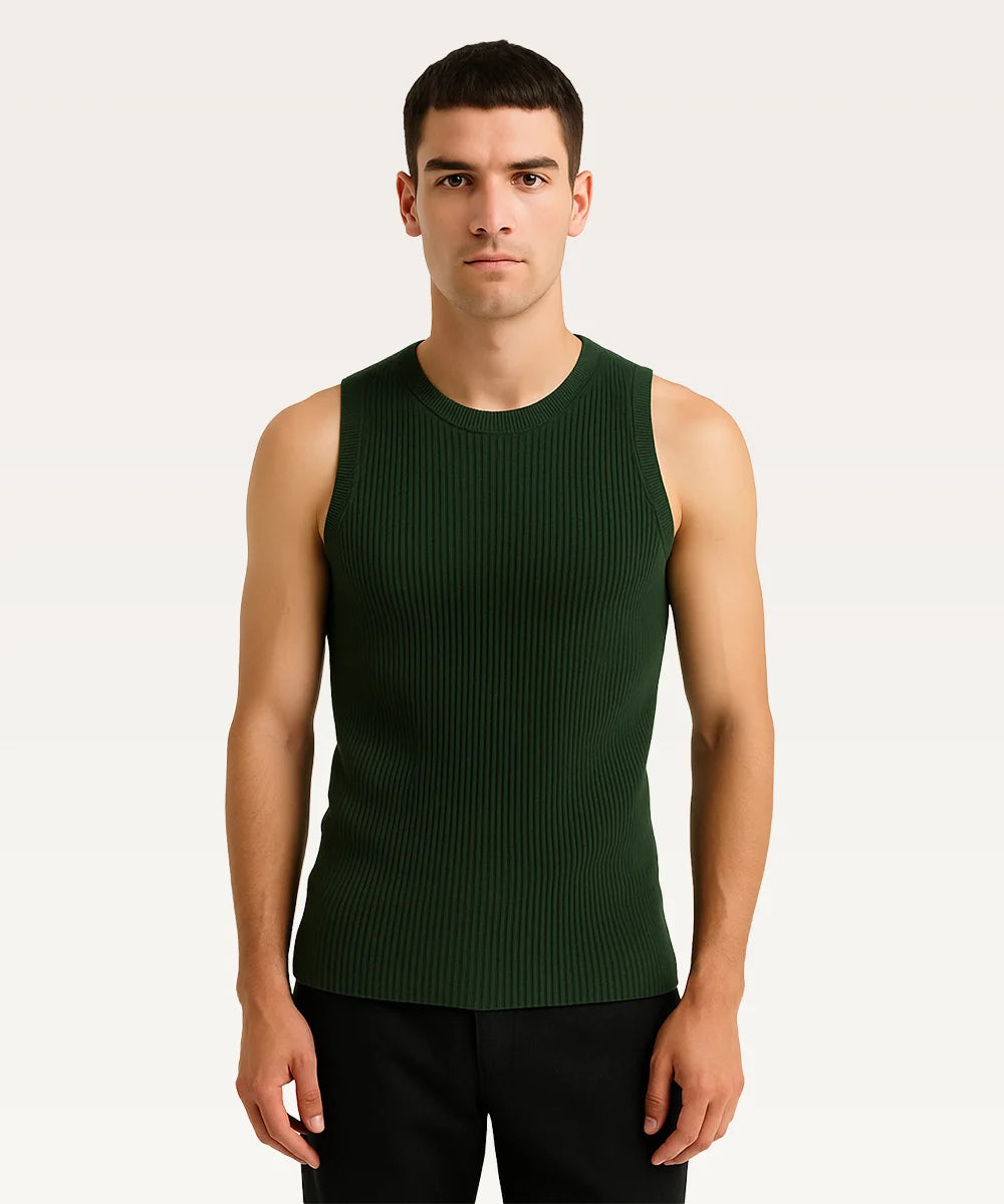 Men Sleeveless Cotton T-shirt