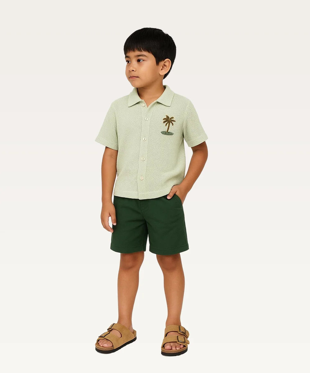 Kids Shirt And Shorts Set