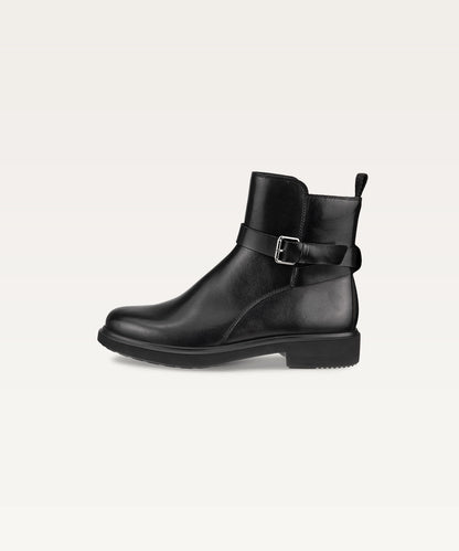 Men's Buckled Leather Boots