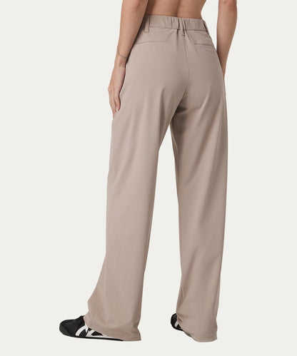 High Waist Tailored Pants