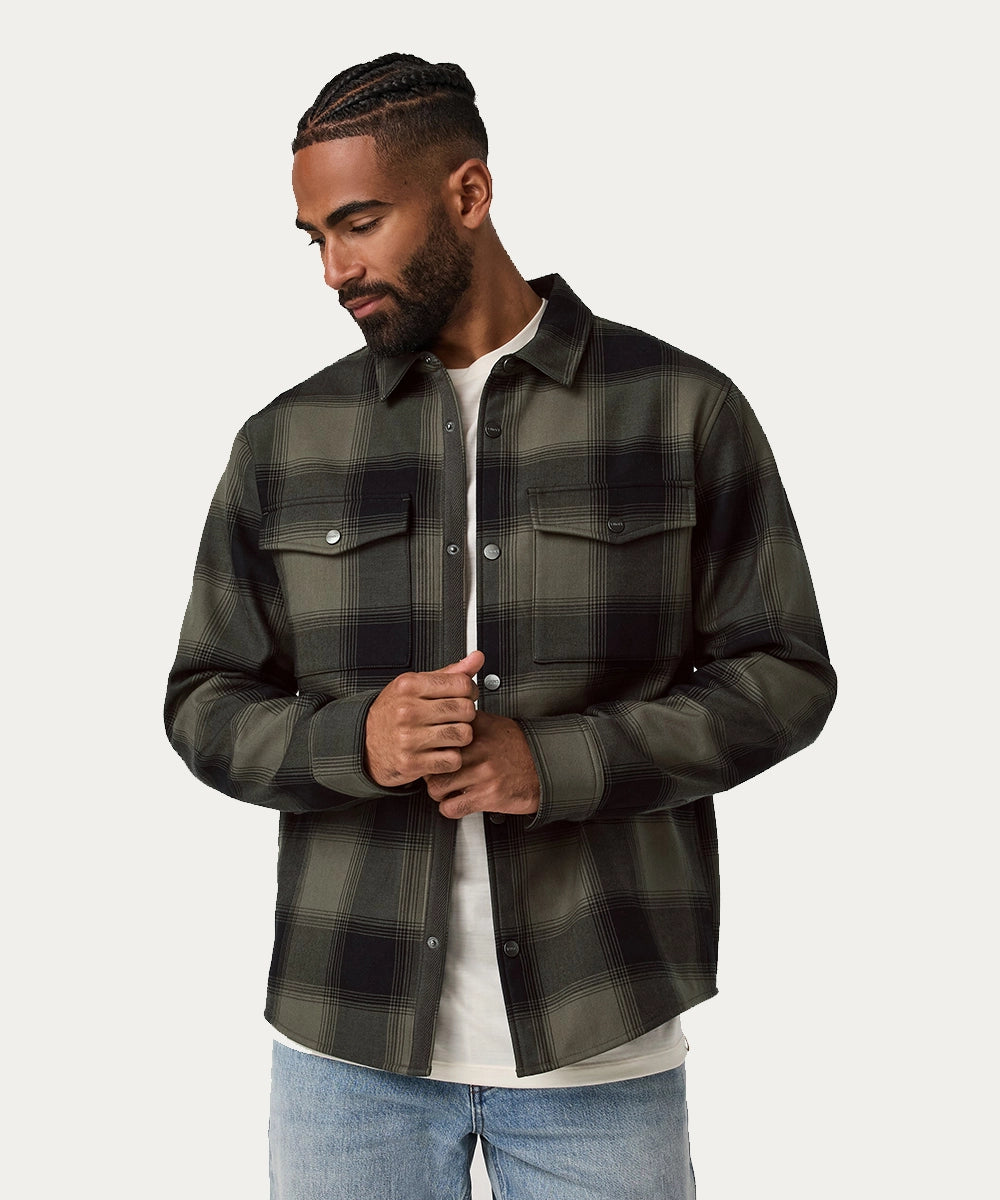 Relaxed Fit Checked Shirt