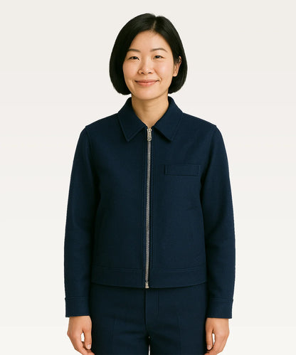 Woollen Bomber Jacket