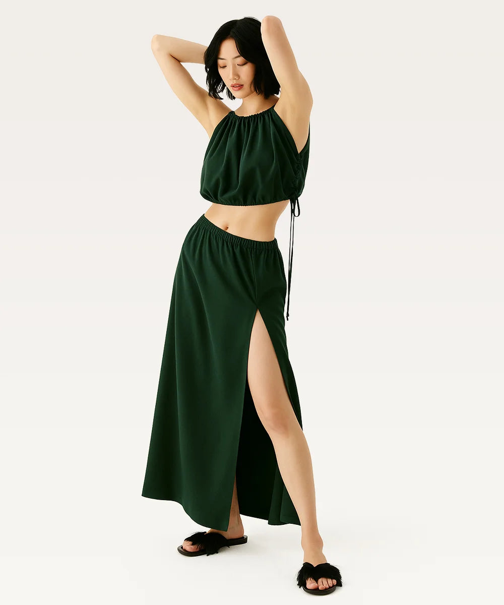 High Slit Skirt Co-Ords