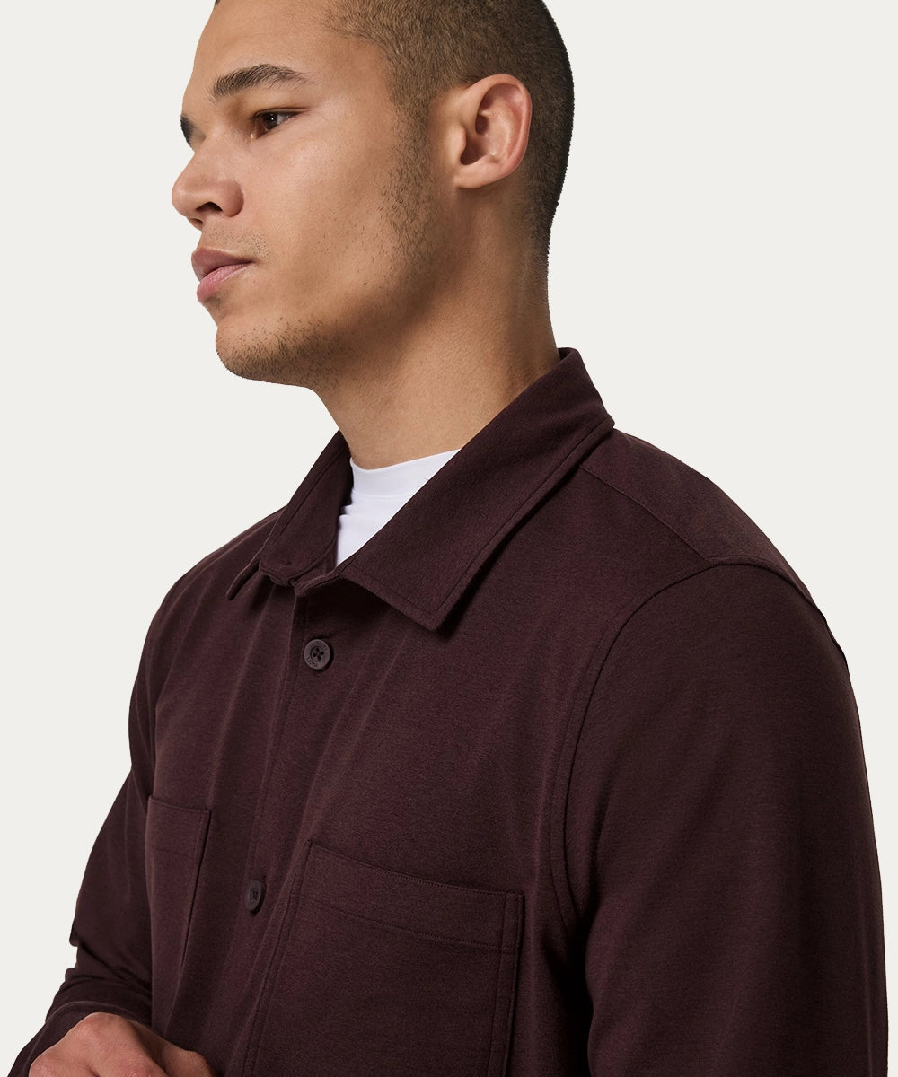 Minimal Style Shirt Jacket