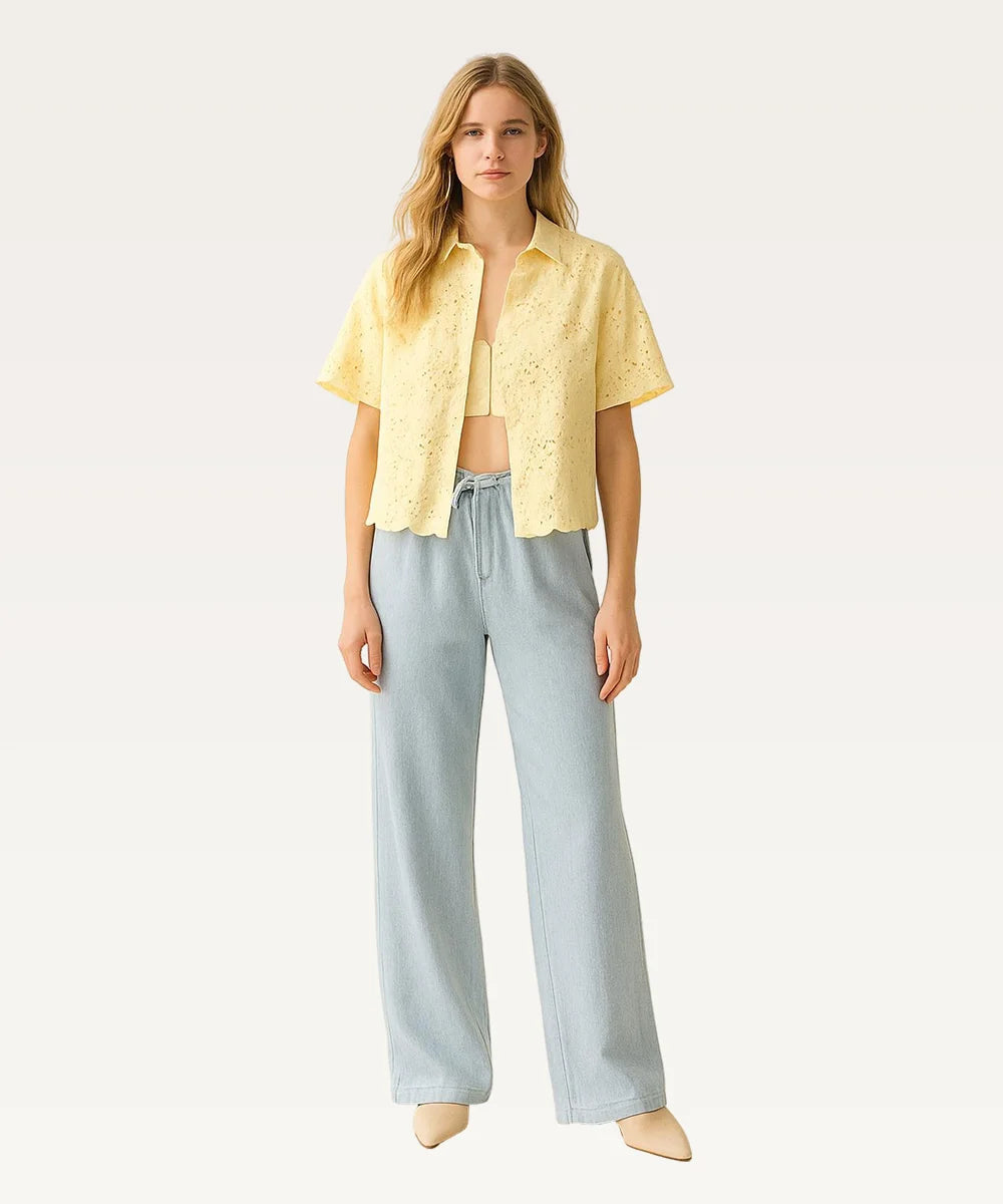 Women Embroidered Casual Shirt