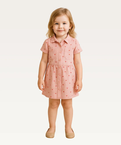 Baby Girls Printed Casual Dress
