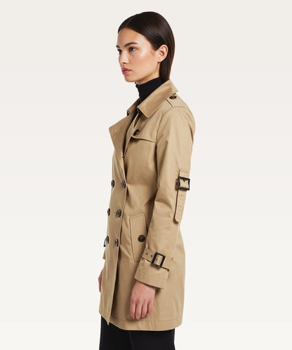 Mid-Length Trench Coat