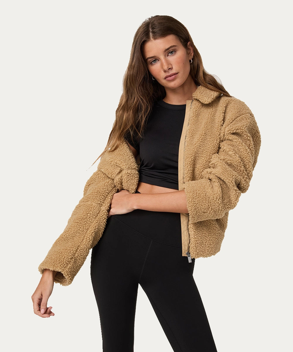 Women Fleece Zip Jacket