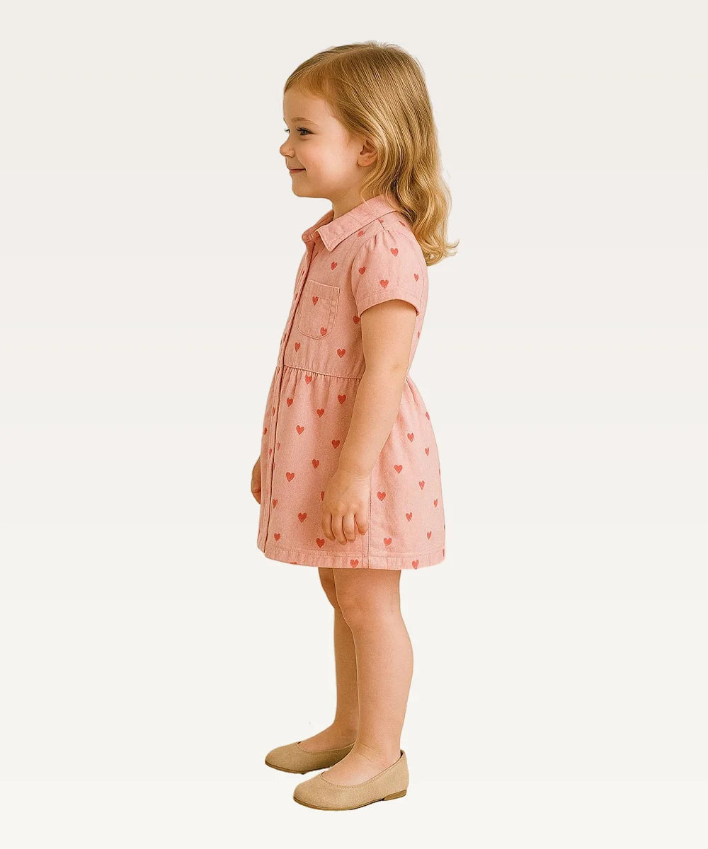 Baby Girls Printed Casual Dress