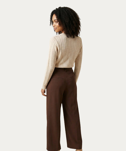 Elegant Wide Leg Trousers