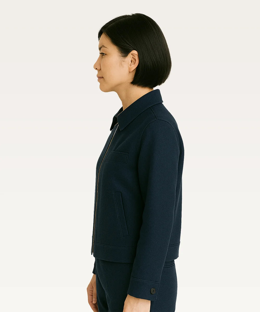 Woollen Bomber Jacket