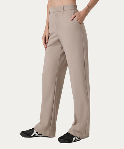 High Waist Tailored Pants