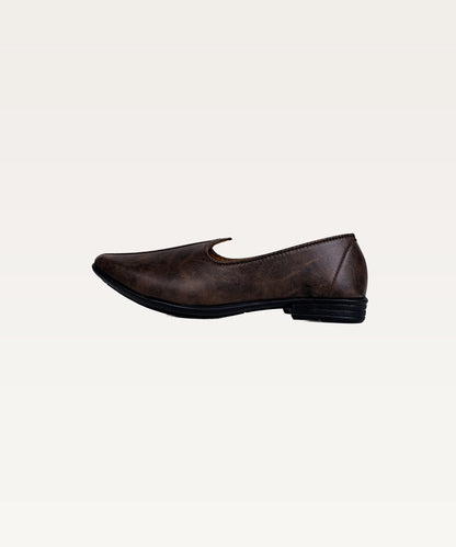 Traditional Ethnic Slip-On Shoes