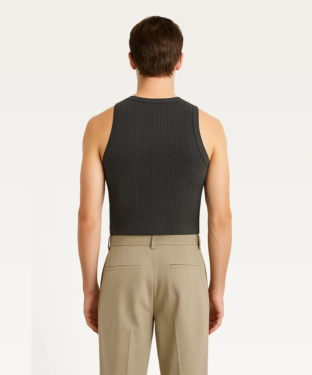 Men Sleeveless Cotton T-shirt
