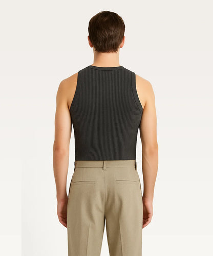 Men Sleeveless Cotton T-shirt