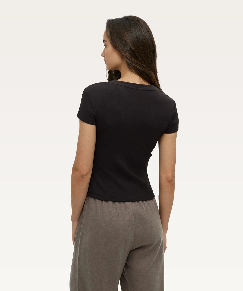 Women's Button Front Top