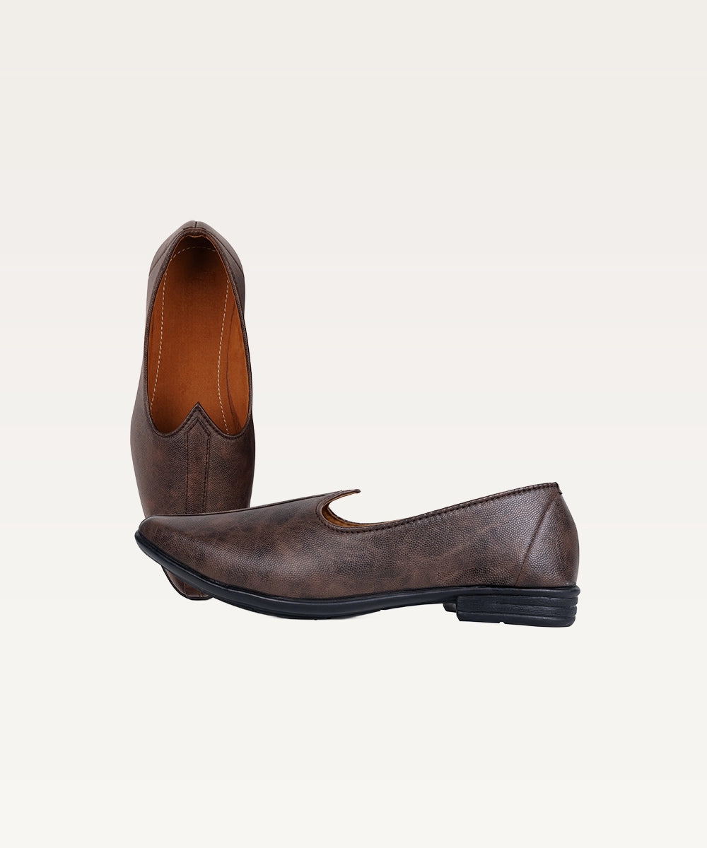 Traditional Ethnic Slip-On Shoes