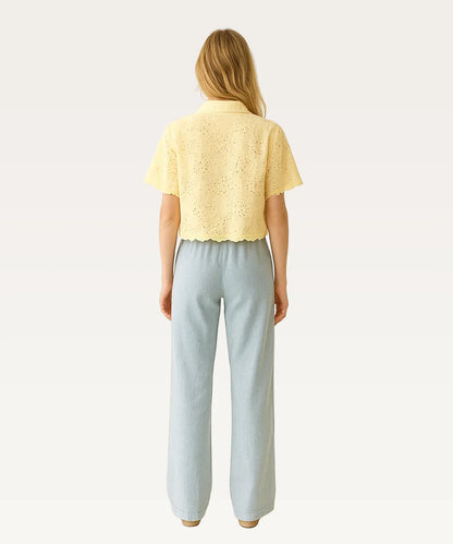Women Embroidered Casual Shirt