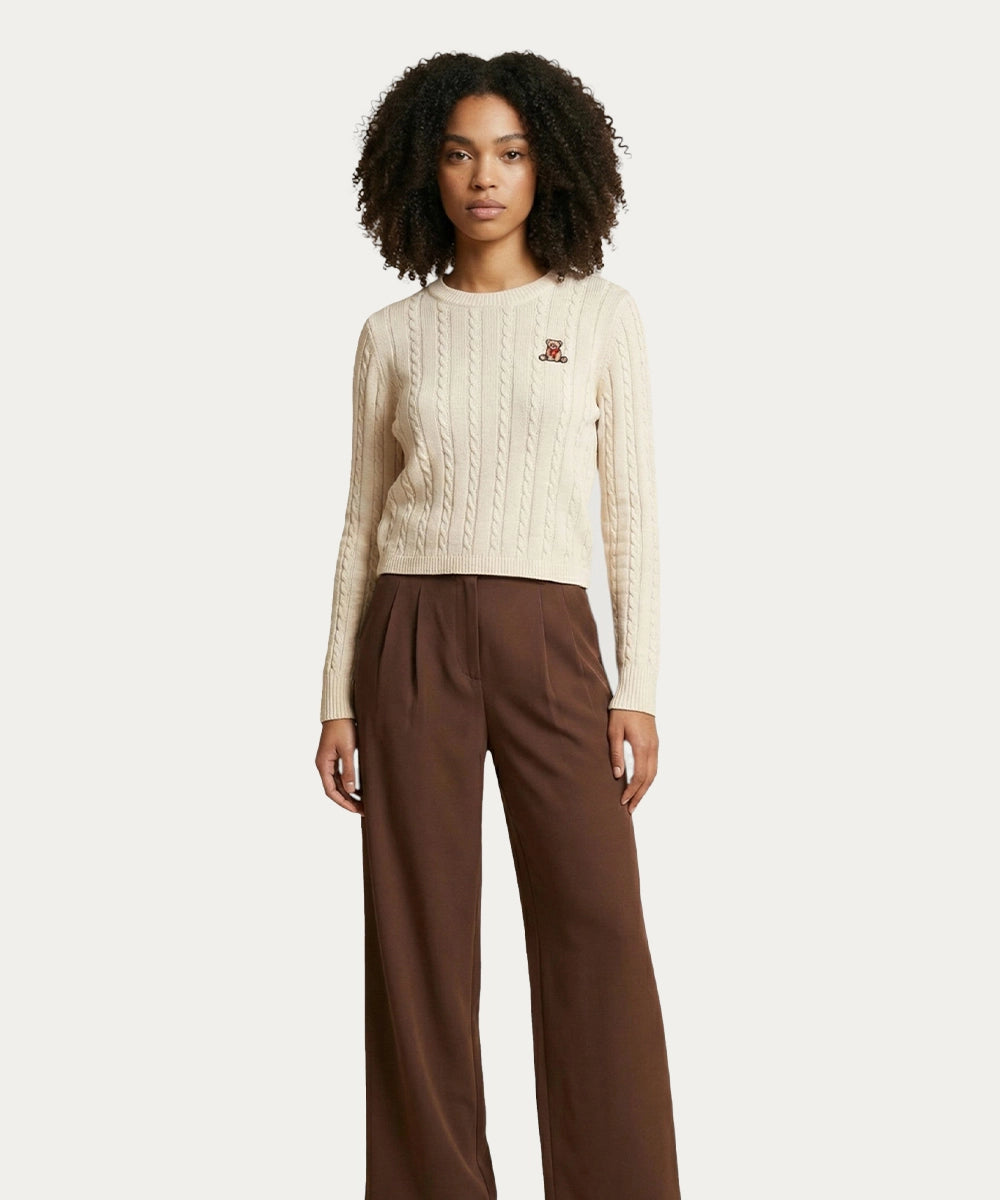 Elegant Wide Leg Trousers
