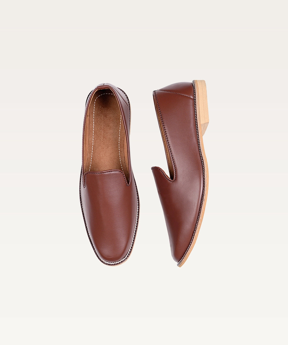 Minimalist Heritage Slip-Ons