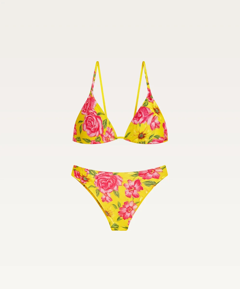 Floral Bikini Set Bathing Suits