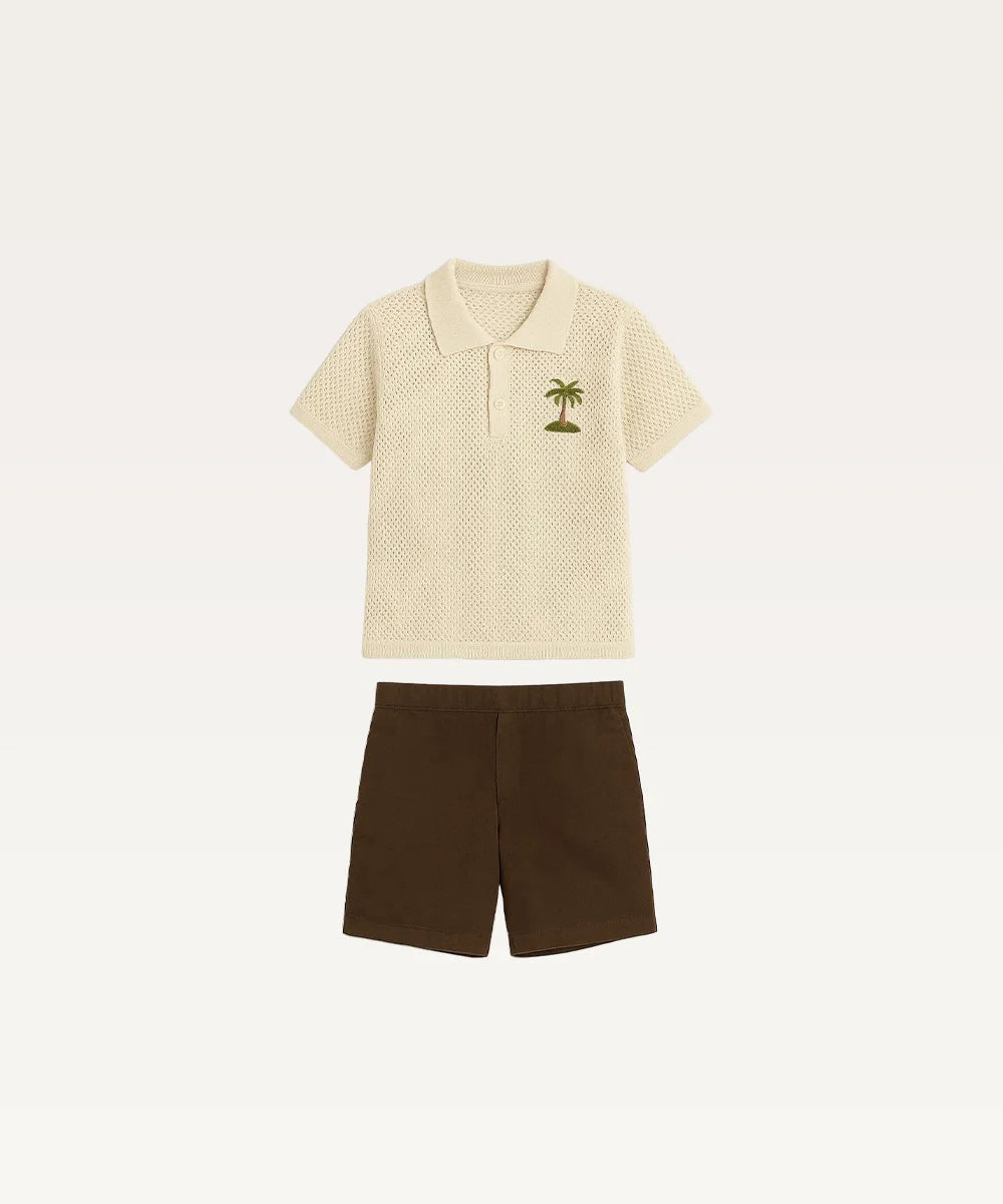Kids Shirt And Shorts Set