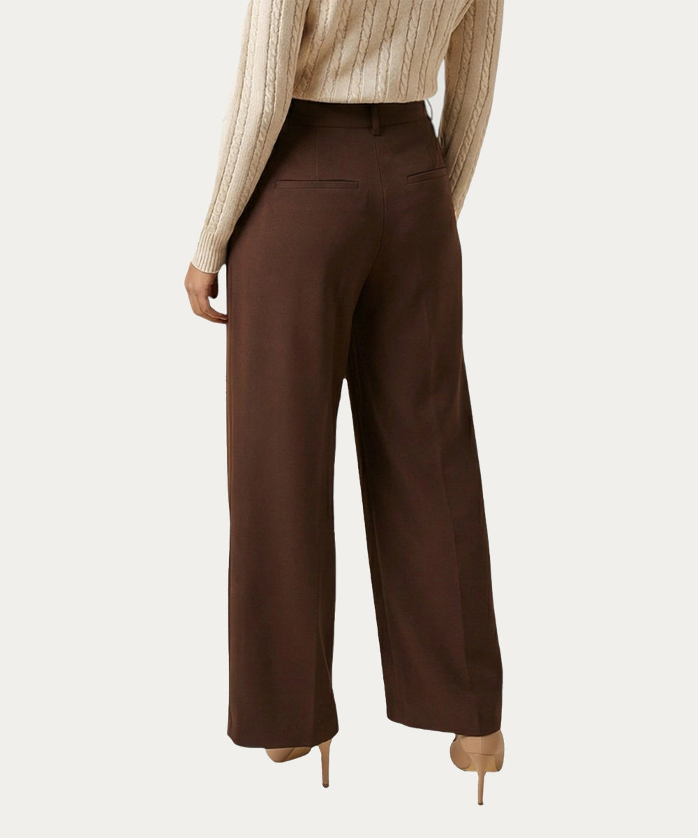 Elegant Wide Leg Trousers