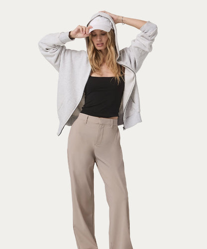High Waist Tailored Pants