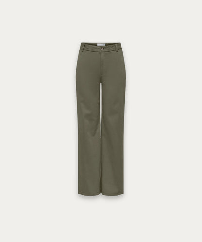 Straight Fit Wide Pants