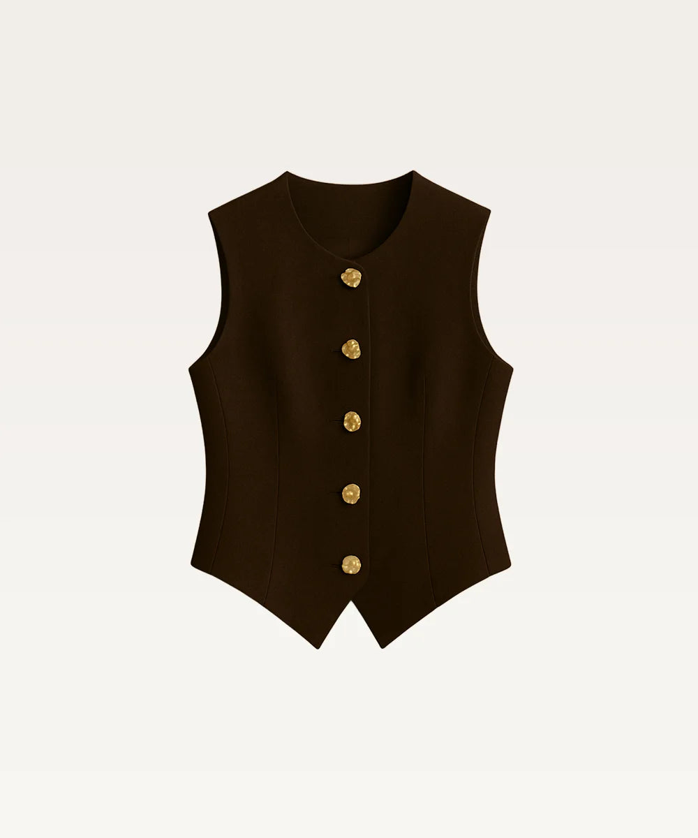 Round Neck Waistcoat