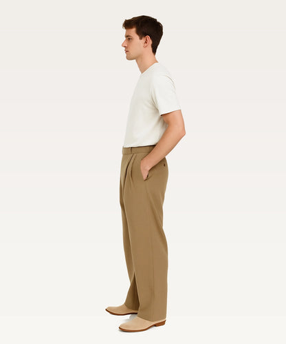 Men Regular Trousers Pants