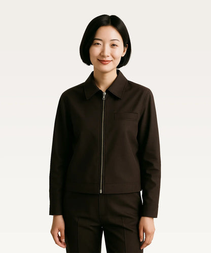 Woollen Bomber Jacket