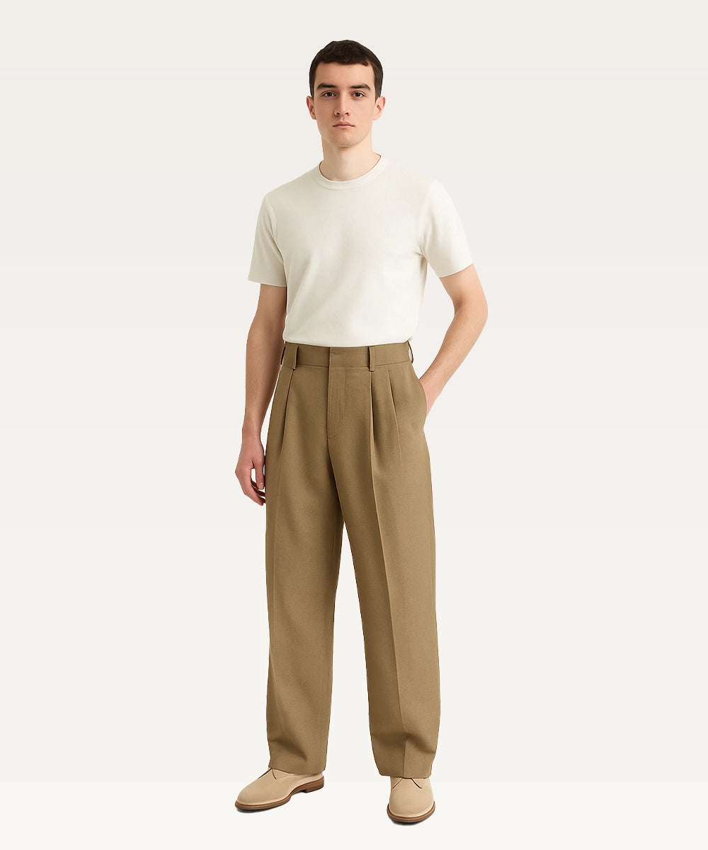 Men Regular Trousers Pants