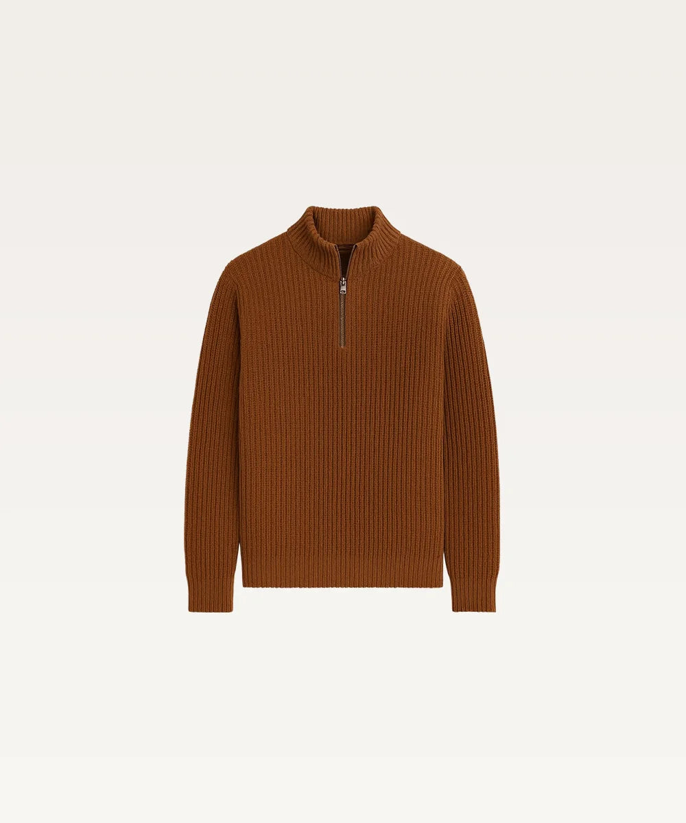 Men High Neck Sweater