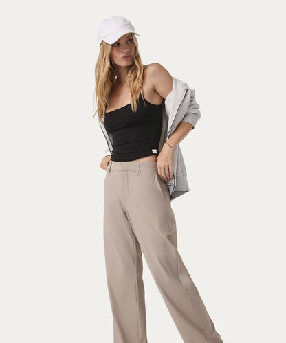 High Waist Tailored Pants