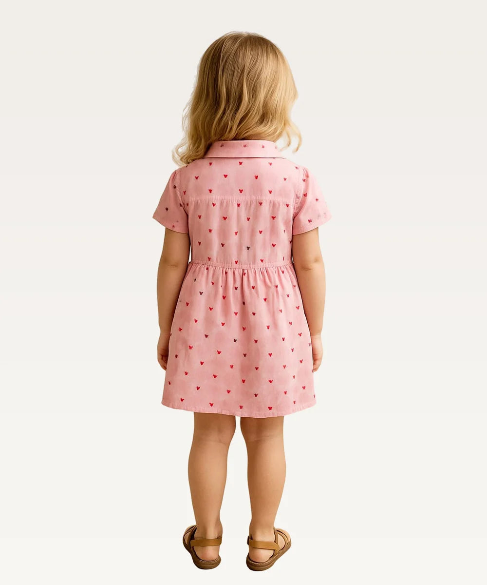 Baby Girls Printed Casual Dress