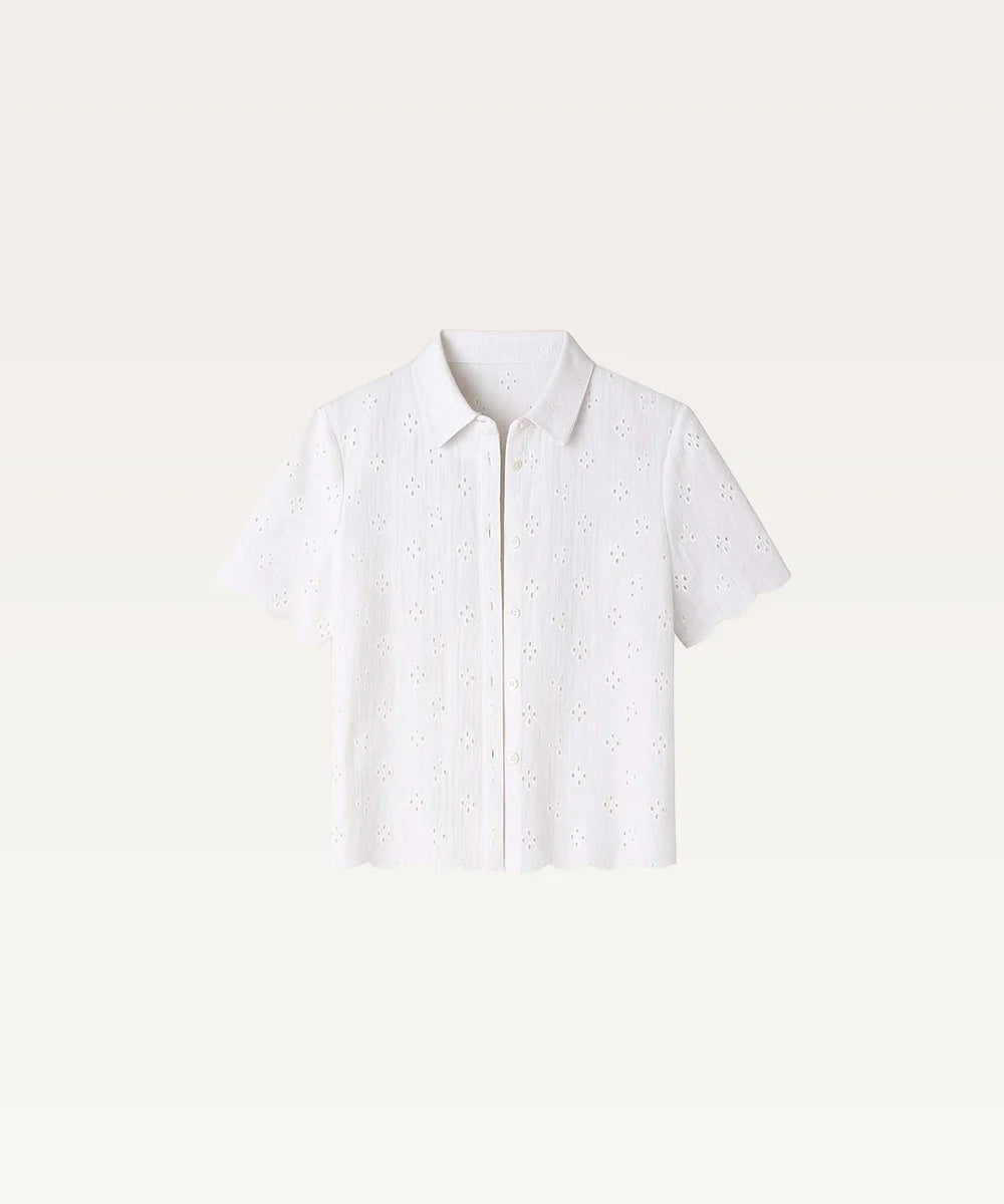 Women Embroidered Casual Shirt