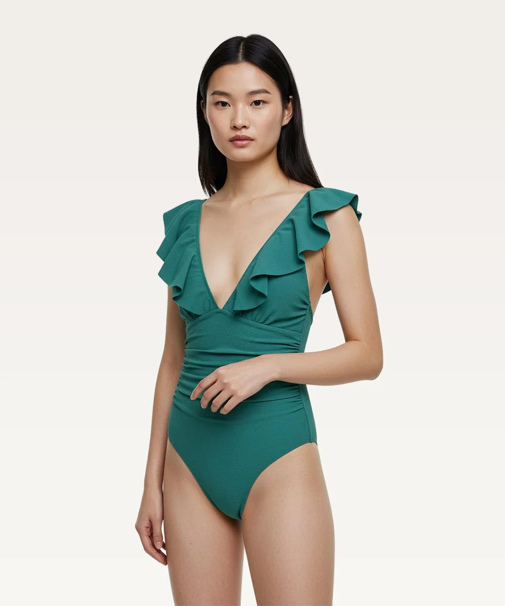 Women Ruffle Shaper Swimsuit