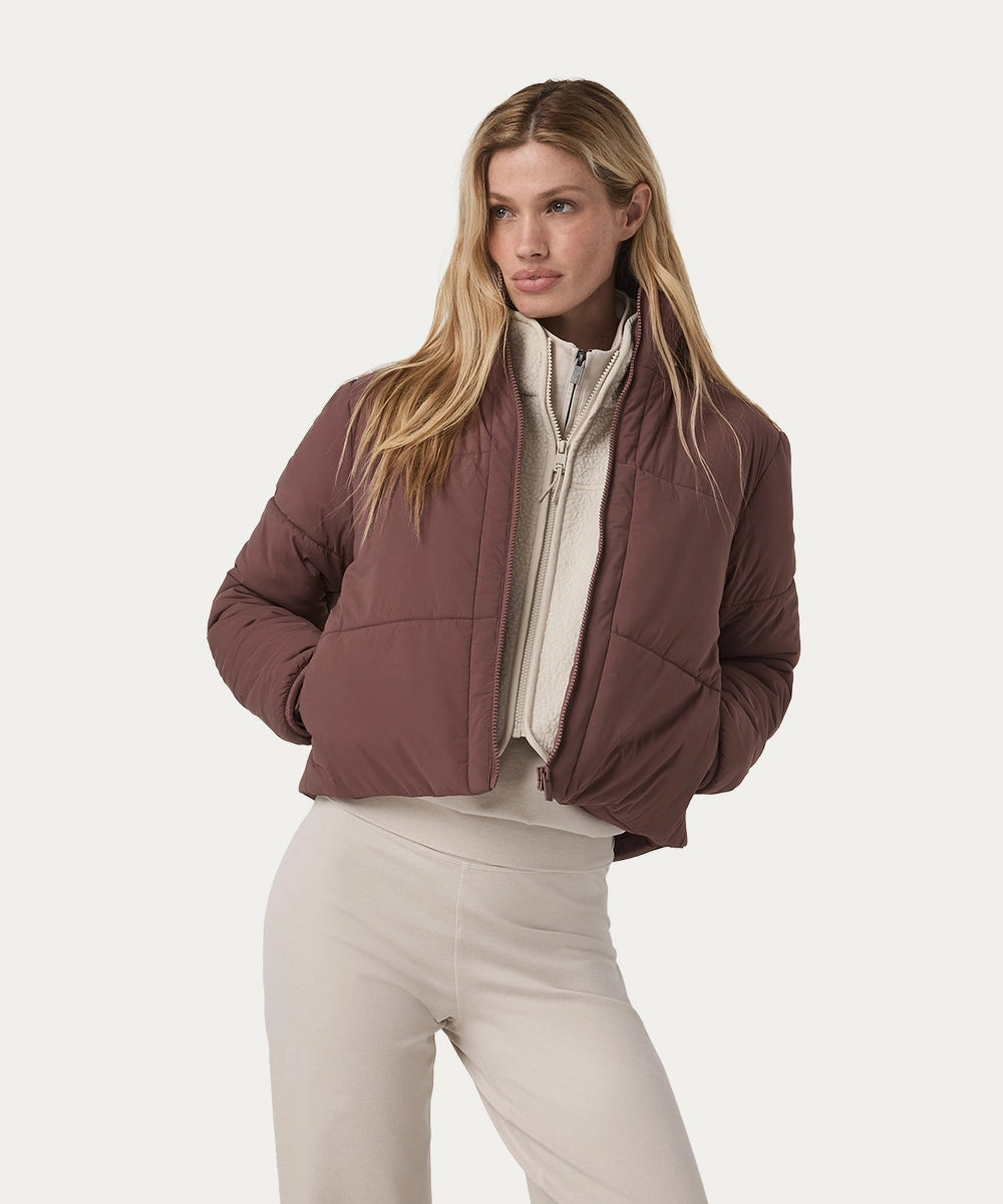 High Neck Puffer Jacket