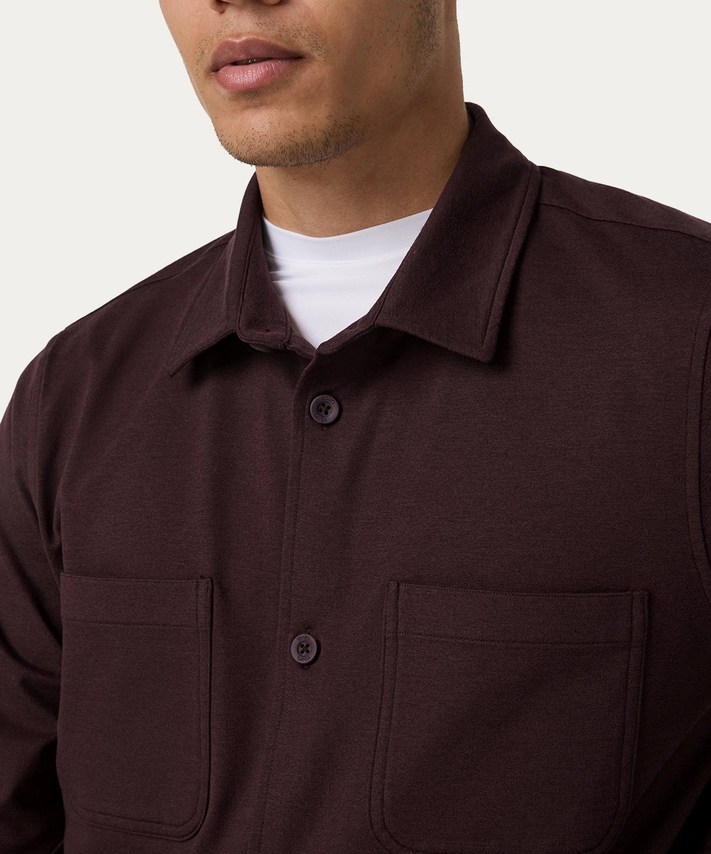 Minimal Style Shirt Jacket